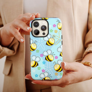 Bumblebees Stars iPhone 14 Fodral-Mate