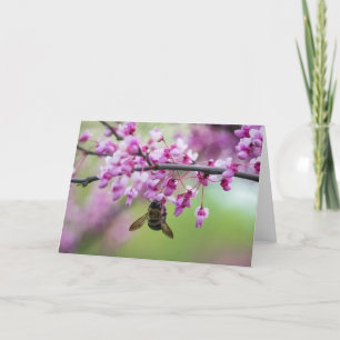 Bumblebin på Redunks Blommar Kort