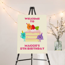 Bumblens nummer - välkomstmeddelande om födelsedag