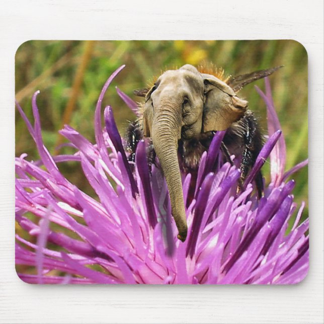 Bumblephant mousepad musmatta (Framsidan)