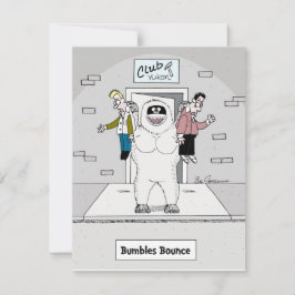 Bumbler Bouncer Julkort