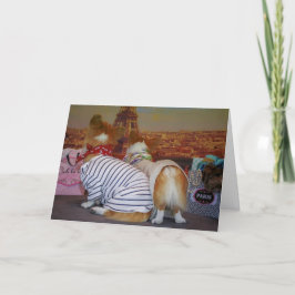 Bumbler och Dawgins Corgi-årskort Kort