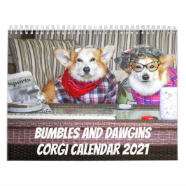 Bumbler och marginaler 2021 kalender