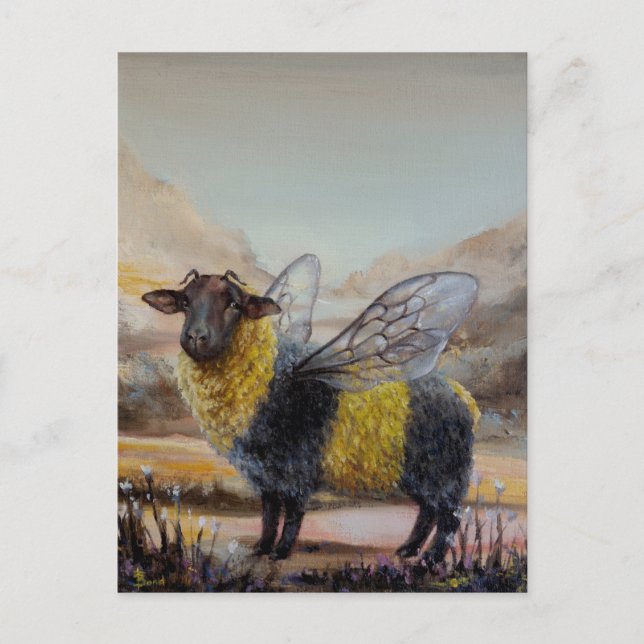 Bumblesheep Vykort (Framsida)