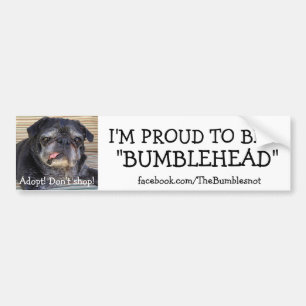 Bumblesnot bildekal: Stolt att vara Bumblehead Bildekal