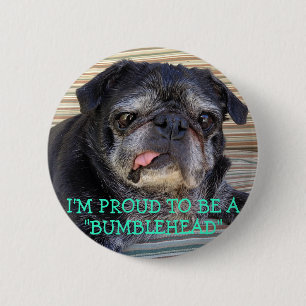 Bumblesnot knäppas: Stolt att vara Bumblehead Knapp