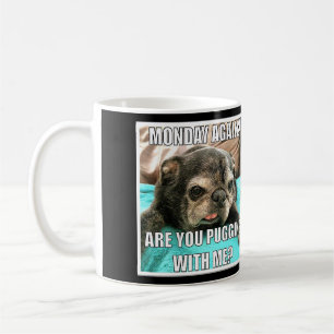 Bumblesnot mugg: Är du Puggin mig? Kaffemugg