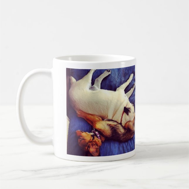 Bumblesnot mugg: Ungen & ween en/all som du Kaffemugg (Vänster)