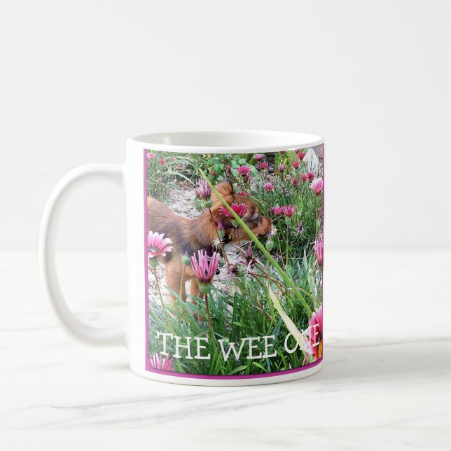 Bumblesnot mugg:  Ween en/blommor Kaffemugg (Vänster)