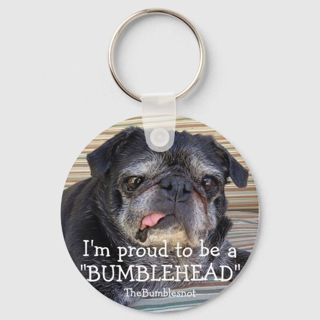 Bumblesnot-nyckelkedja: Proud att vara ett Bumbleh Nyckelring (Framsida)