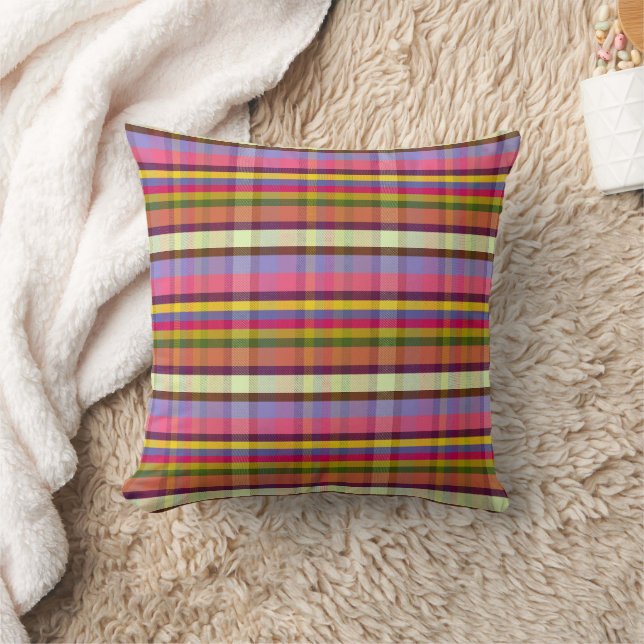 Bumbling Plaid BB Kudde (Filt)