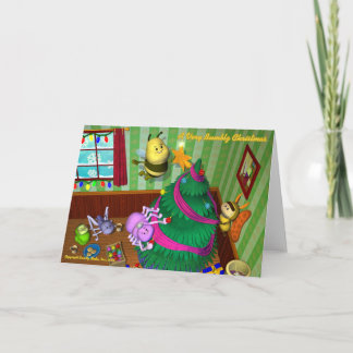 Bumblz-julkort nr 2 - Anpassat Helgkort