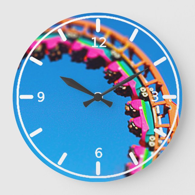 Bumerangberg- och dalbanavärldar av roligt, KC Stor Klocka (Framsida)