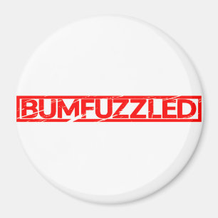Bumfuzzled Frimärke Magnet