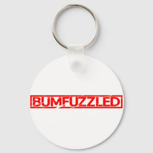 Bumfuzzled Frimärke Nyckelring