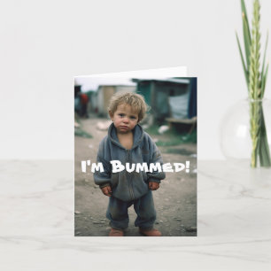 BUMMED - BELAGT BIRTHDAY-KORT HELGKORT