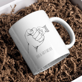 Bump första födelsedag i Fars dag Pappa Kaffemugg