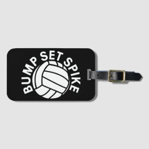 Bump set spike volleybollag bagagebricka