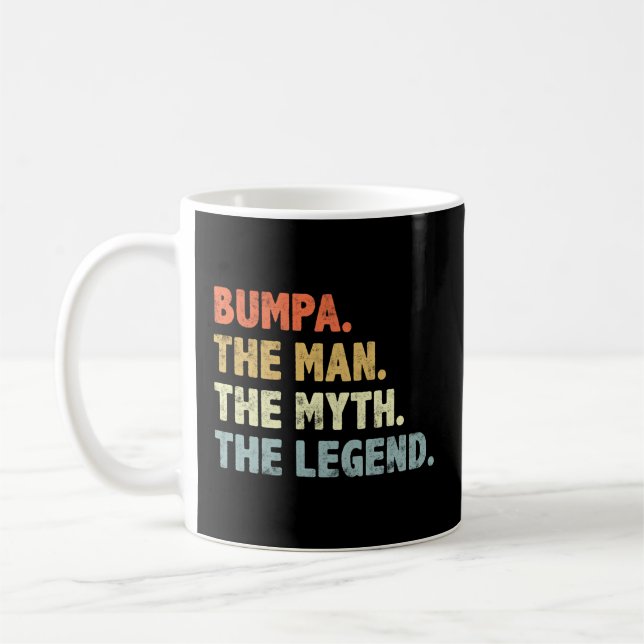 Bumpa Myth Legend Stil Fars dag för Bumpa Kaffemugg (Vänster)