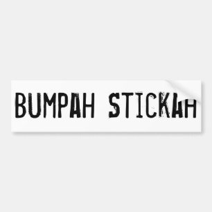 Bumpah Stickah, Boston älskare bildekal