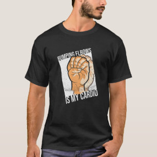 Bumpande elbows är min vagn för ett Lämnat hander T Shirt
