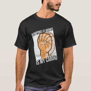 Bumpande elbows är min vagn för ett Lämnat hander T Shirt