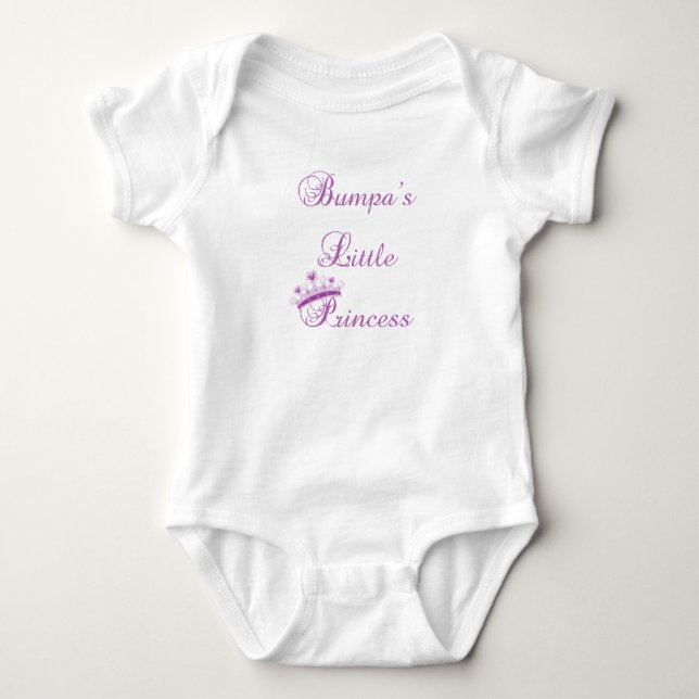 Bumpa's Little Princess T-shirt (Framsida)