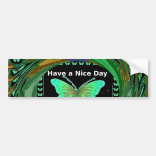 Bumper-etikett har en Nicemodmall Bildekal
