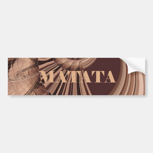 Bumper-etikettmall Bumper-etikett Bildekal (Framsidan)