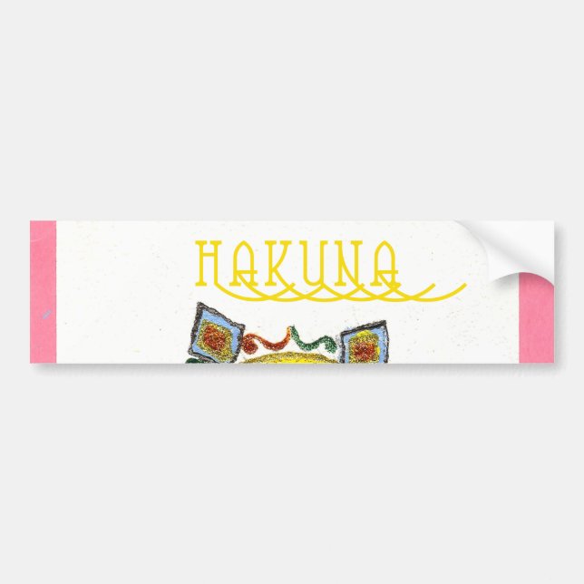 Bumper-etikettmall Bumper-etikett Bildekal (Framsidan)