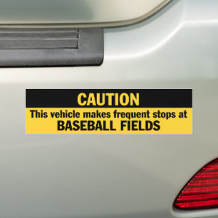 Bumper-märke (Baseball) Bildekal