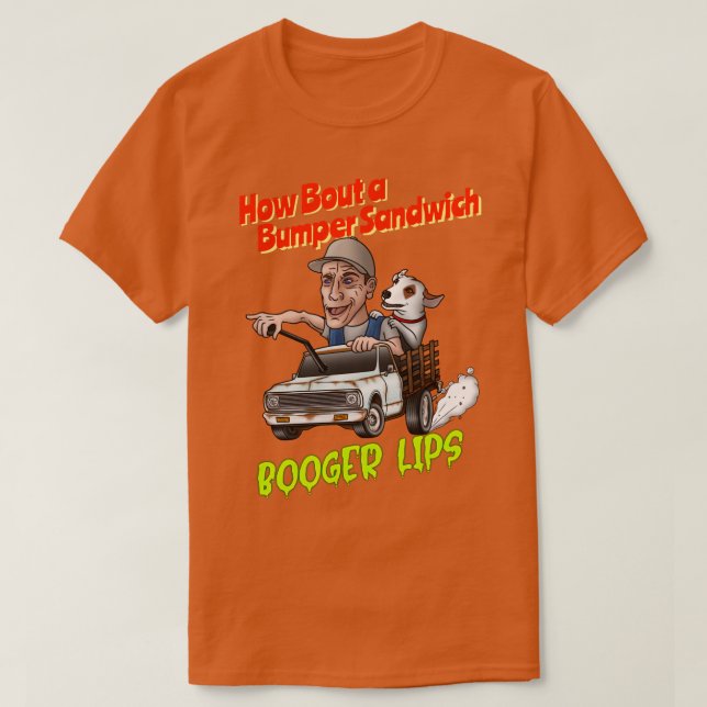 Bumper-smörgås T Shirt (Design framsida)