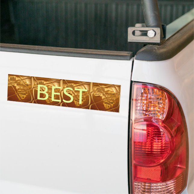 Bumper Sticker African Design Bildekal (På lastbil)