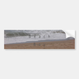 Bumper Sticker Beach Boy design stil Bildekal