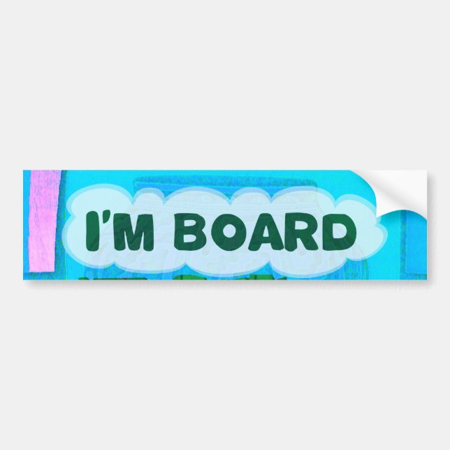 Bumper Sticker Bildekal (Framsidan)