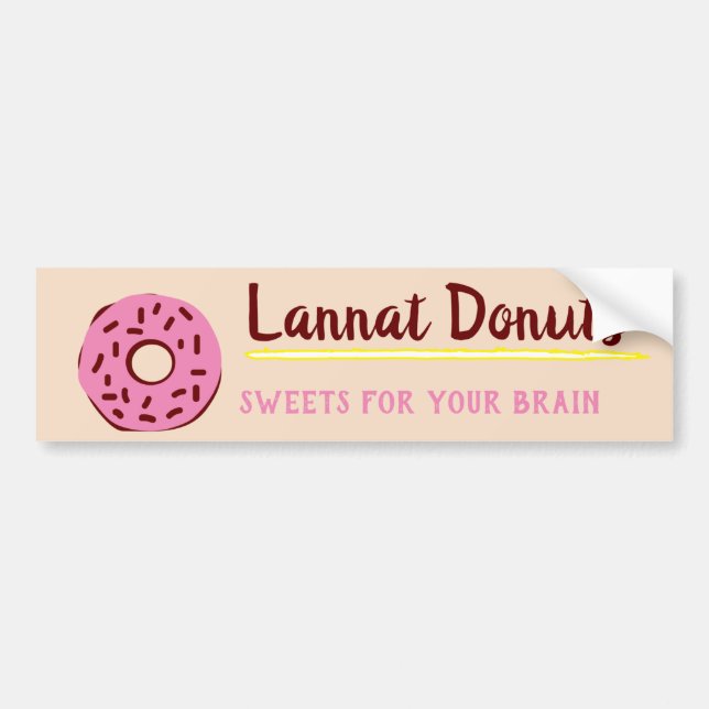 Bumper Sticker Bildekal (Framsidan)