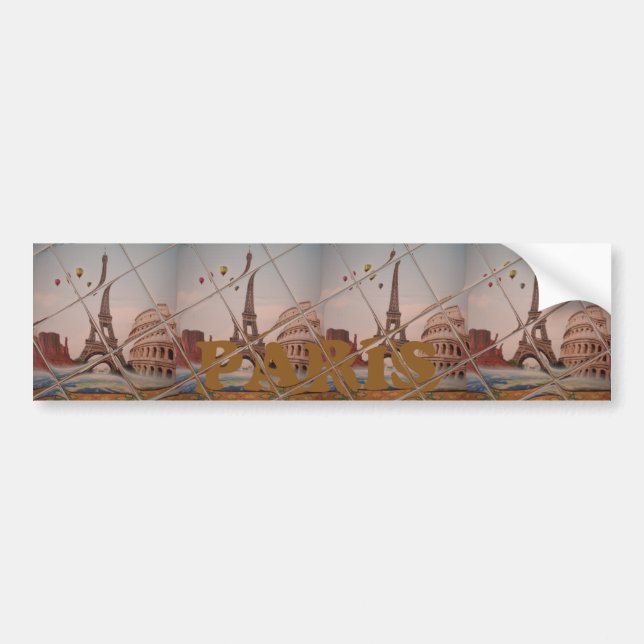 Bumper Sticker Bildekal (Framsidan)