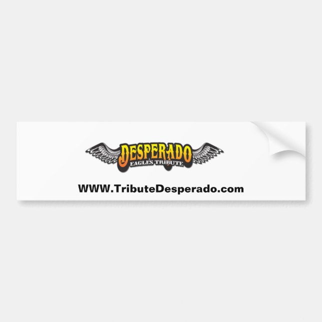 Bumper Sticker Bildekal (Framsidan)