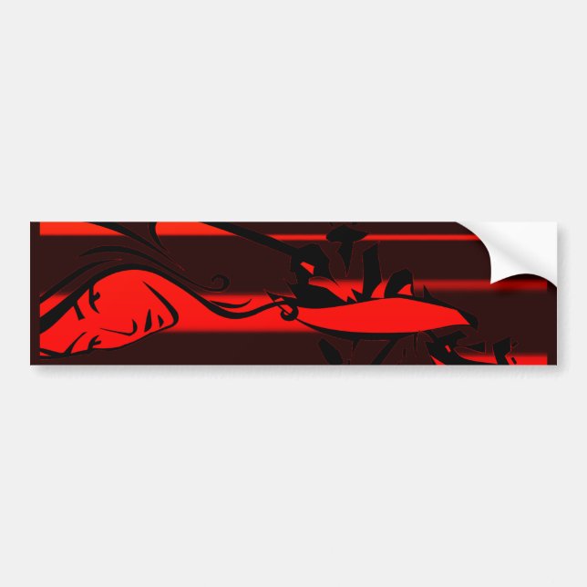 Bumper Sticker Bildekal (Framsidan)