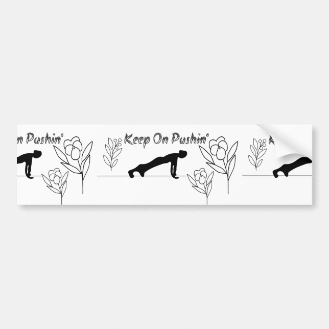 Bumper Sticker Bildekal (Framsidan)