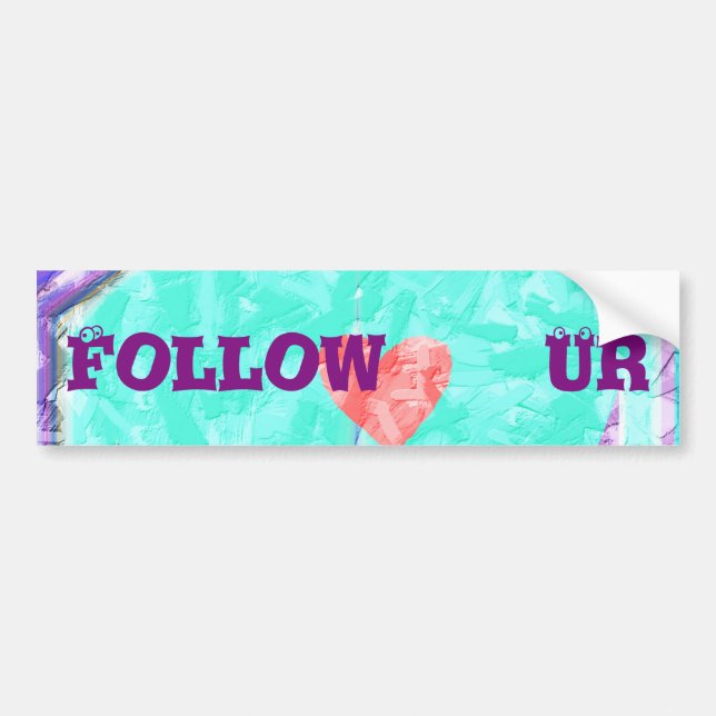 Bumper Sticker Bildekal (Framsidan)