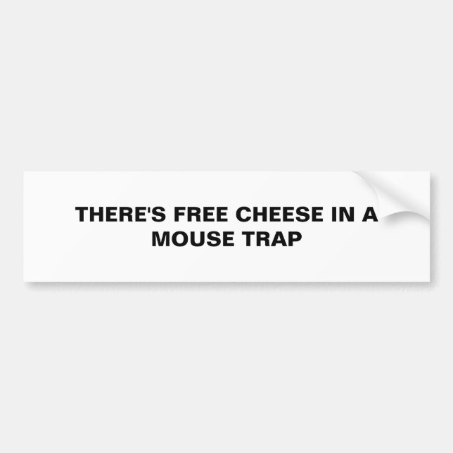 Bumper Sticker Bildekal (Framsidan)