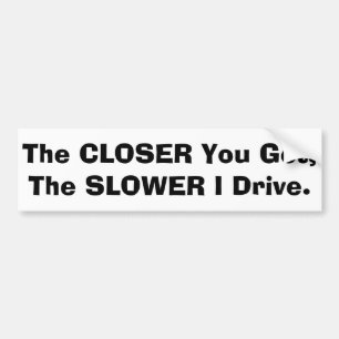 Bumper Sticker Bildekal