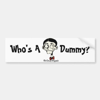 Bumper Sticker Bildekal