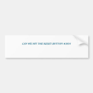 Bumper Sticker Bildekal