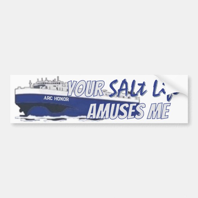 Bumper Sticker Bildekal (Framsidan)