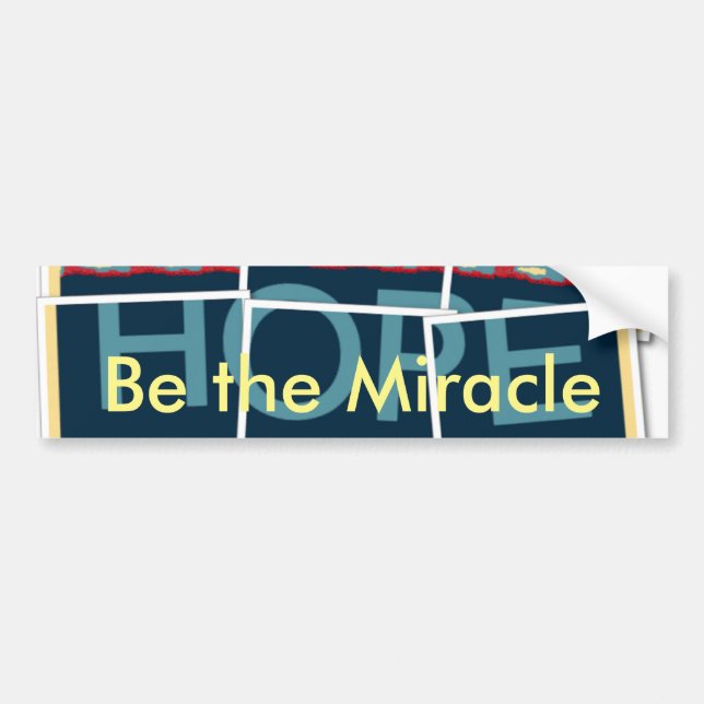 Bumper Sticker Bildekal (Framsidan)