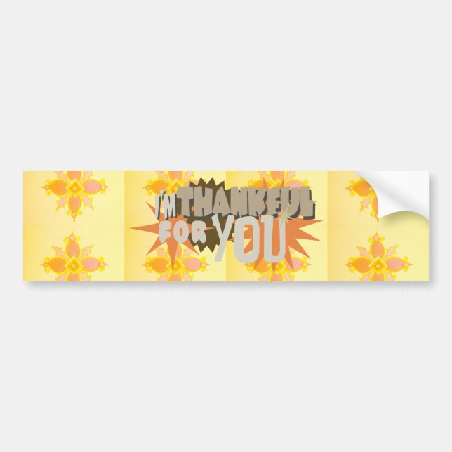 Bumper Sticker Bildekal (Framsidan)