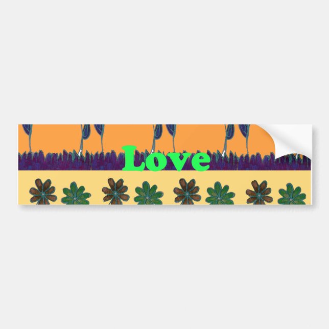Bumper Sticker Bildekal (Framsidan)