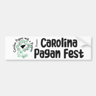 Bumper Sticker, Carolina Pagans med ett syfte Bildekal
